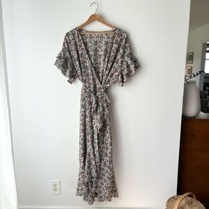 Floral Wrap Dress // Max Studio